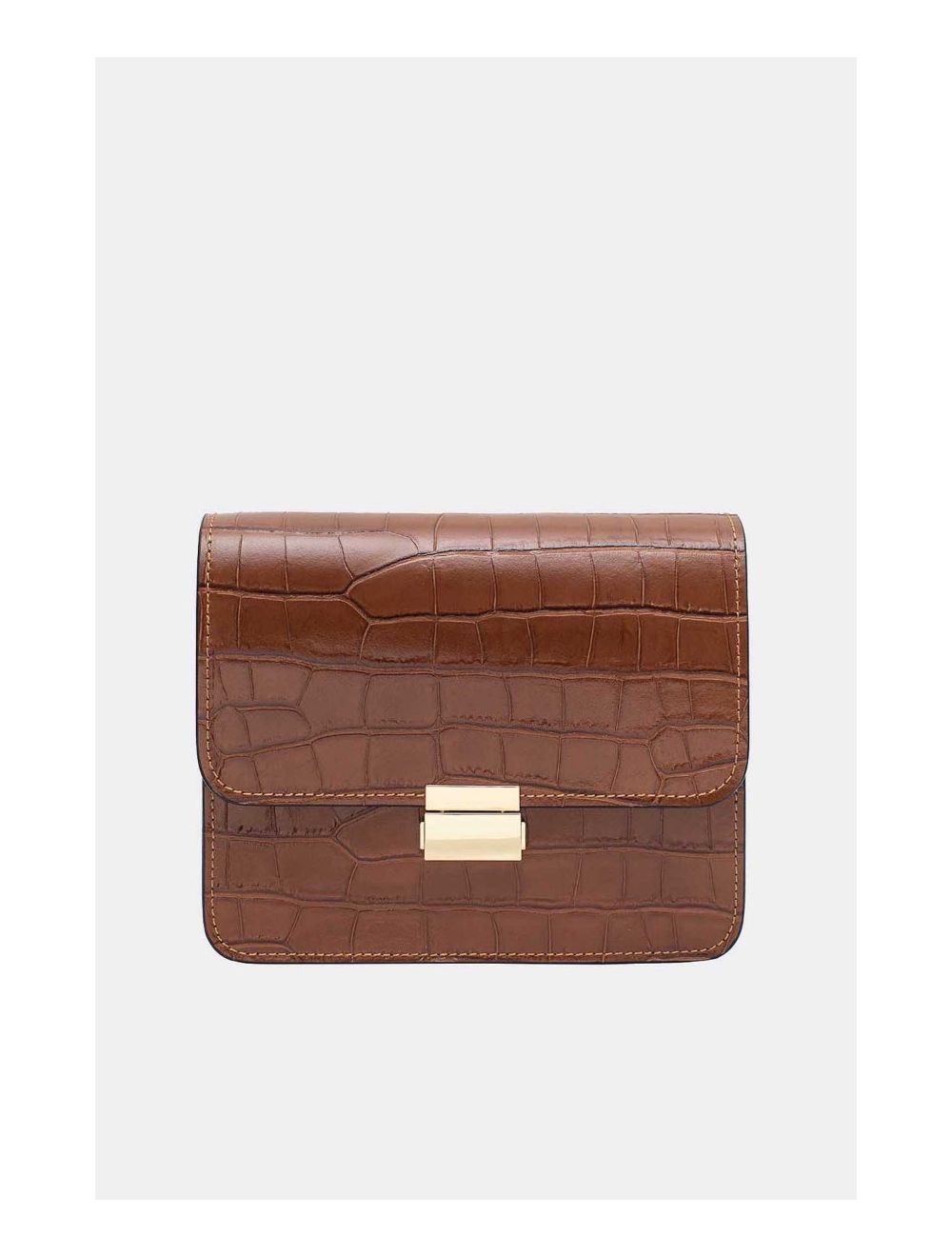MILENA CROCO-CAMEL TORBA S KROKODILSKIM UZORKOM