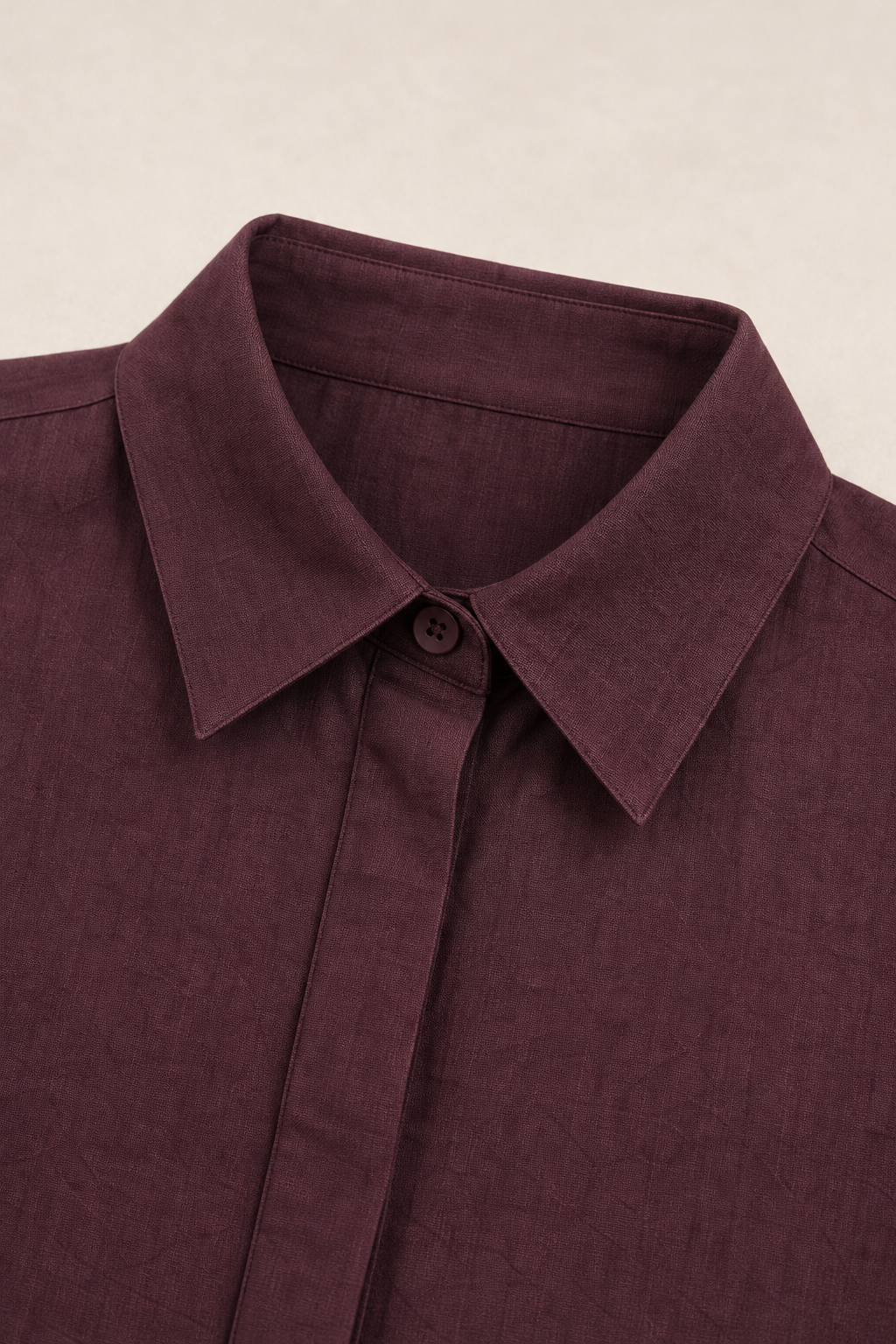 Polo majica dugih rukava – Bordo, prikaz 2