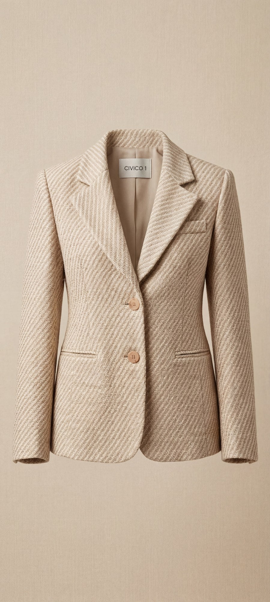 Sako strukiranog kroja – prikaz 3
