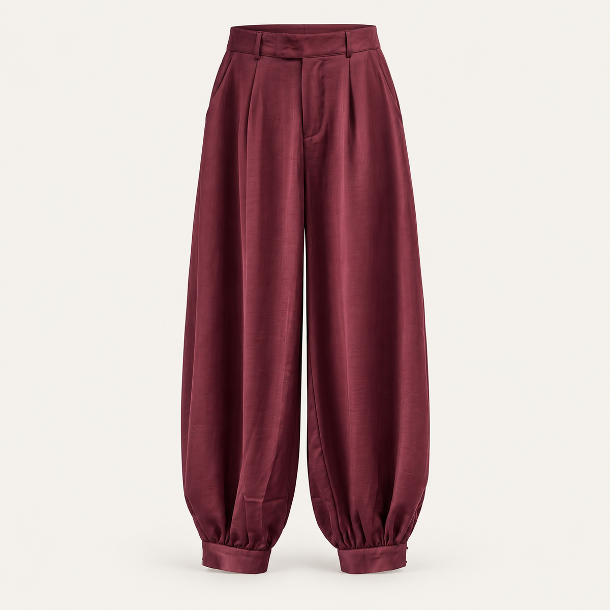 15018CX ELEGANTNE HLAČE BORDO