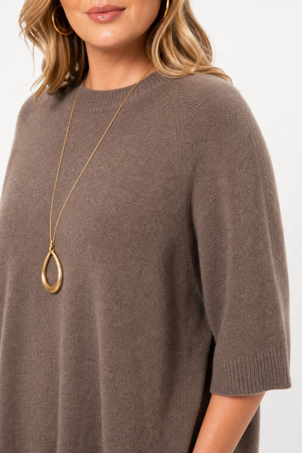 Smeđi oversized džemper – oversized džemper