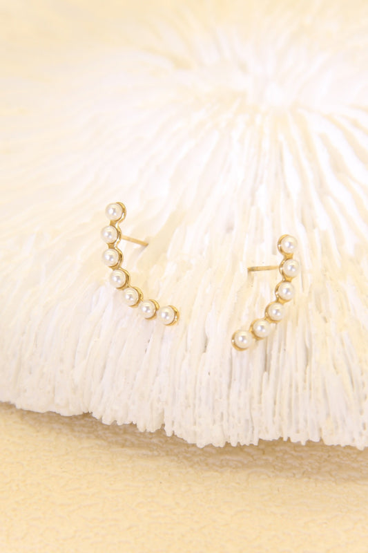 219BO18R280 NAUŠNICE BISER